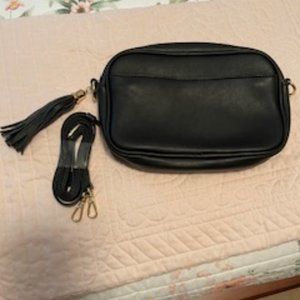 NEW BLACK PURSE HANDBAG